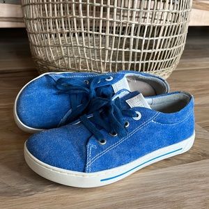 Like-New Kids Birkenstock Canvas Sneakers, size 31